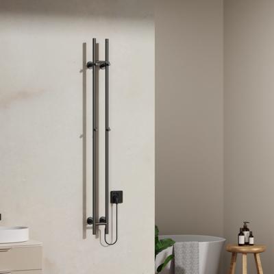Elektrische staafhanddoekradiator Belrad Rod | 150x13 cm | 120 watt | Gunmetal grijs