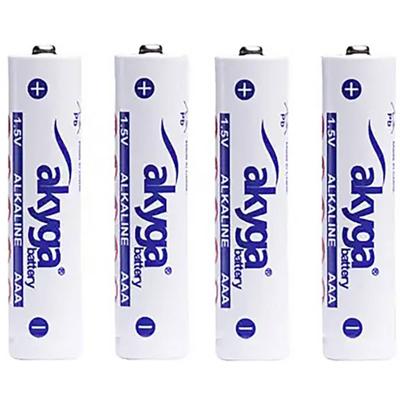 Akyga AAA LR03 AAA batterij (potlood) Alkaline 1300 mAh 1.5 V 4 stuk(s)
