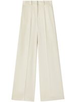 Jil Sander pantalon de tailleur à coupe ample - Blanc