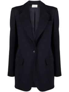 P.A.R.O.S.H. blazer en laine vierge - Bleu