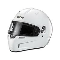 Helm voor het volledige gezicht Sparco SKY KF-5W KEVLAR/FIBERGLASS Wit (XS)