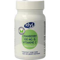 Idyl Cranberry 100mg & Vitamine C (120 tab)