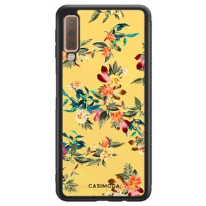 Samsung Galaxy A7 2018 hoesje - Florals for days