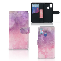 Hoesje Samsung Galaxy M21 | M30s Pink Purple Paint