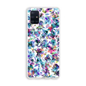 Hibiscus Flowers: Galaxy A51 4G Transparant Hoesje