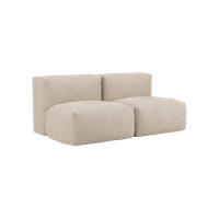 Soft Sofa Indoor - 2 Seater - Beige - SACKit