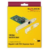 PCI Express Card > 1 x Gigabit LAN Netwerkadapter