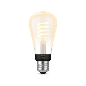 Philips Lighting Hue LED-lamp 871951430146700 Energielabel: G (A - G) Hue White Ambiance E27 Einzelpack Edison ST64 Filament 300lm E27 7 W Warmwit tot koudwit