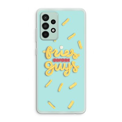 Always fries: Samsung Galaxy A52s 5G Transparant Hoesje