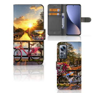 Xiaomi 12 | 12X Flip Cover Amsterdamse Grachten