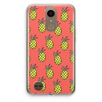 Ananas: LG K10 (2017) Transparant Hoesje
