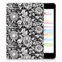 Apple iPad Mini 4 | Mini 5 (2019) | Siliconen hoesje | Black Flowers