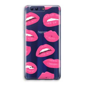 Bite my lip: Honor 9 Transparant Hoesje