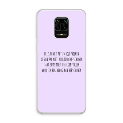 Regenboog: Xiaomi Redmi Note 10 Lite Transparant Hoesje