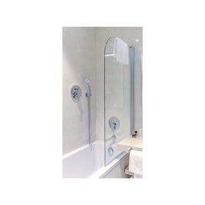 Plieger Badwand Royal 6 mm Glas 68x140 cm Chroom