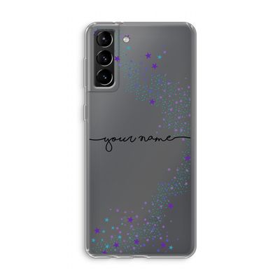 Sterren: Samsung Galaxy S21 Plus Transparant Hoesje