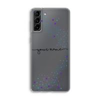 Sterren: Samsung Galaxy S21 Plus Transparant Hoesje