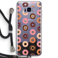 Donuts: Samsung Galaxy S8 Plus Transparant Hoesje met koord Donuts: Samsung Galaxy S8 Plus Transparant Hoesje met koord