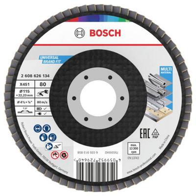 Bosch Accessories 2608626134 Lamellenschuurschijf Diameter 115 mm 1 stuk(s)
