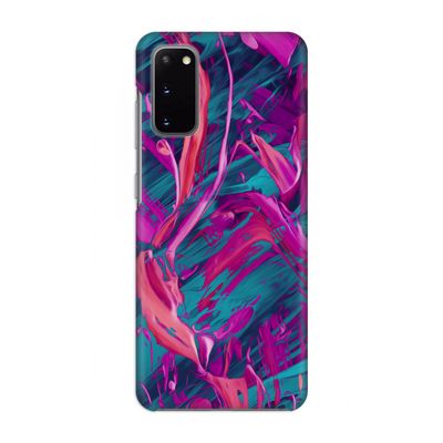 Pink Clouds: Volledig geprint Samsung Galaxy S20 Hoesje