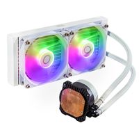 Cooler Master MasterLiquid 240L Core ARGB White Processor Kit voor vloeistofkoeling 12 cm Wit - thumbnail