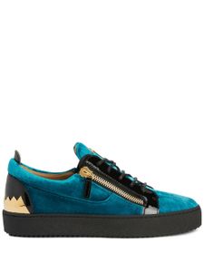 Giuseppe Zanotti baskets Frankie Shark - Bleu