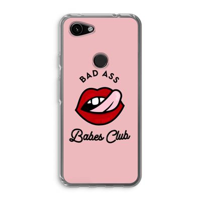 Badass Babes Club: Google Pixel 3a Transparant Hoesje