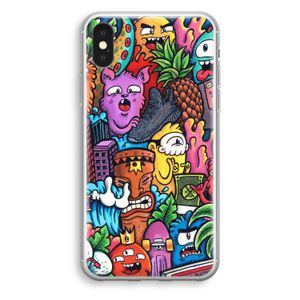 Vexx Mixtape: iPhone XS Transparant Hoesje