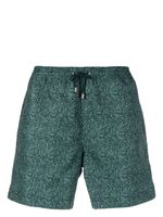 Sunspel short de bain à imprimé végétal - Vert