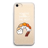 You're Shrimply The Best: iPhone 7 Transparant Hoesje