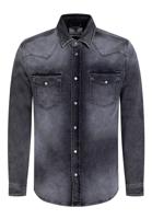 Gabbiano Overhemd Jogg Denim 335734 Overhemd 204 Dark Grey