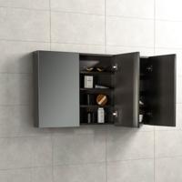 Spiegelkast Tieme in mat grijs 120x70x16cm