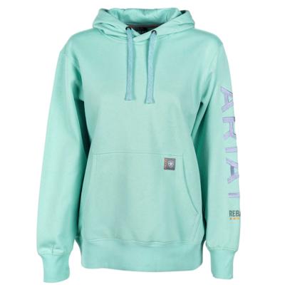 Ariat Damestrui WMS Rebar Graphic Hoodie, aquatic, Maat: L
