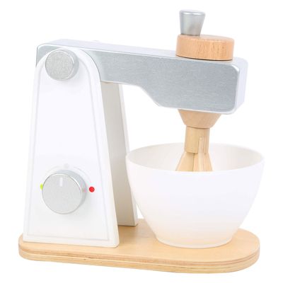 Small Foot houten mixer wit