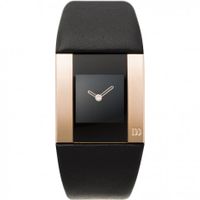 Horlogeband Danish Design IV17Q783 Leder Zwart