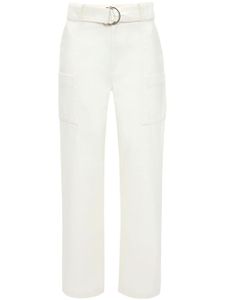 JW Anderson pantalon ample en coton à poches cargo - Blanc