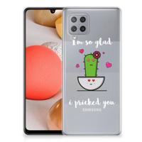 Samsung Galaxy A42 Telefoonhoesje met Naam Cactus Glad Samsung Galaxy A42 Telefoonhoesje met Naam Cactus Glad