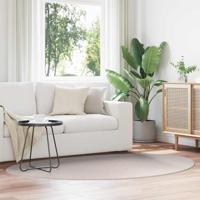 Tapijt HUARTE Zand 140 x 200 cm Polyester
