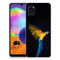 Samsung Galaxy A31 | TPU Hoesje | Papegaai