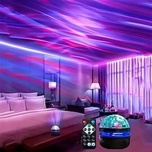 led sterrenhemel projectie licht mini afstandsbediening projector usb plug-in kleurrijke sfeer klein nachtlampje Lightinthebox