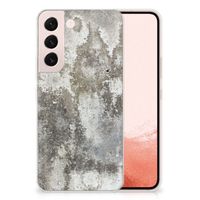 Samsung Galaxy S22 TPU Siliconen Hoesje Beton Print