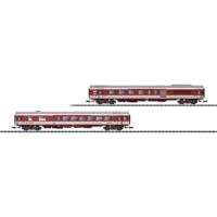 MiniTrix 15692 MiniTrix 15692 N set van 2 personenrijtuigen Grand-comfort van de SNCF