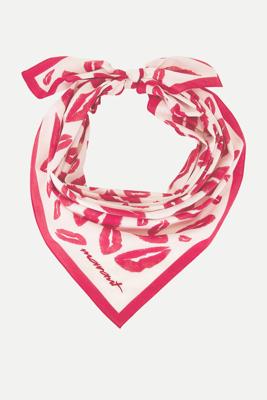 Isabel Marant shawl Auwena FO044XFA-D1C02A ecru/red