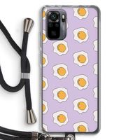 Bacon to my eggs #1: Xiaomi Redmi Note 10 Pro Transparant Hoesje met koord