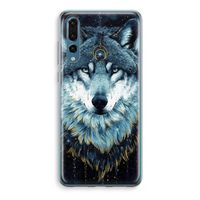 Darkness Wolf: Huawei P20 Pro Transparant Hoesje