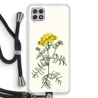 Tansy: Samsung Galaxy A22 4G Transparant Hoesje met koord