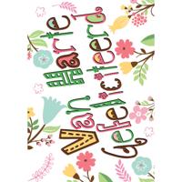 Wenskaarten verjaardag pak a 10 stuk