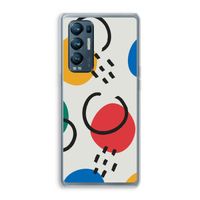 Illustratieve pop 3: Oppo Find X3 Neo Transparant Hoesje