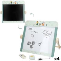 Bord 2 in 1 Woomax (4 Stuks)