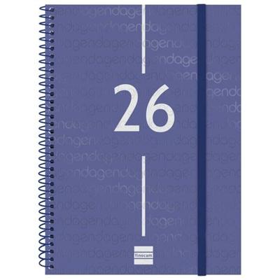 Agenda Finocam Blauw A5 15,5 x 21,2 cm